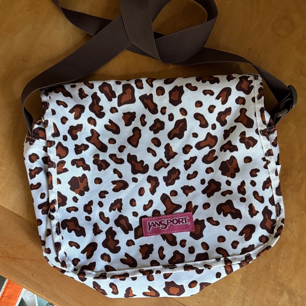 JanSport Wild Pattern Crossbody Bag